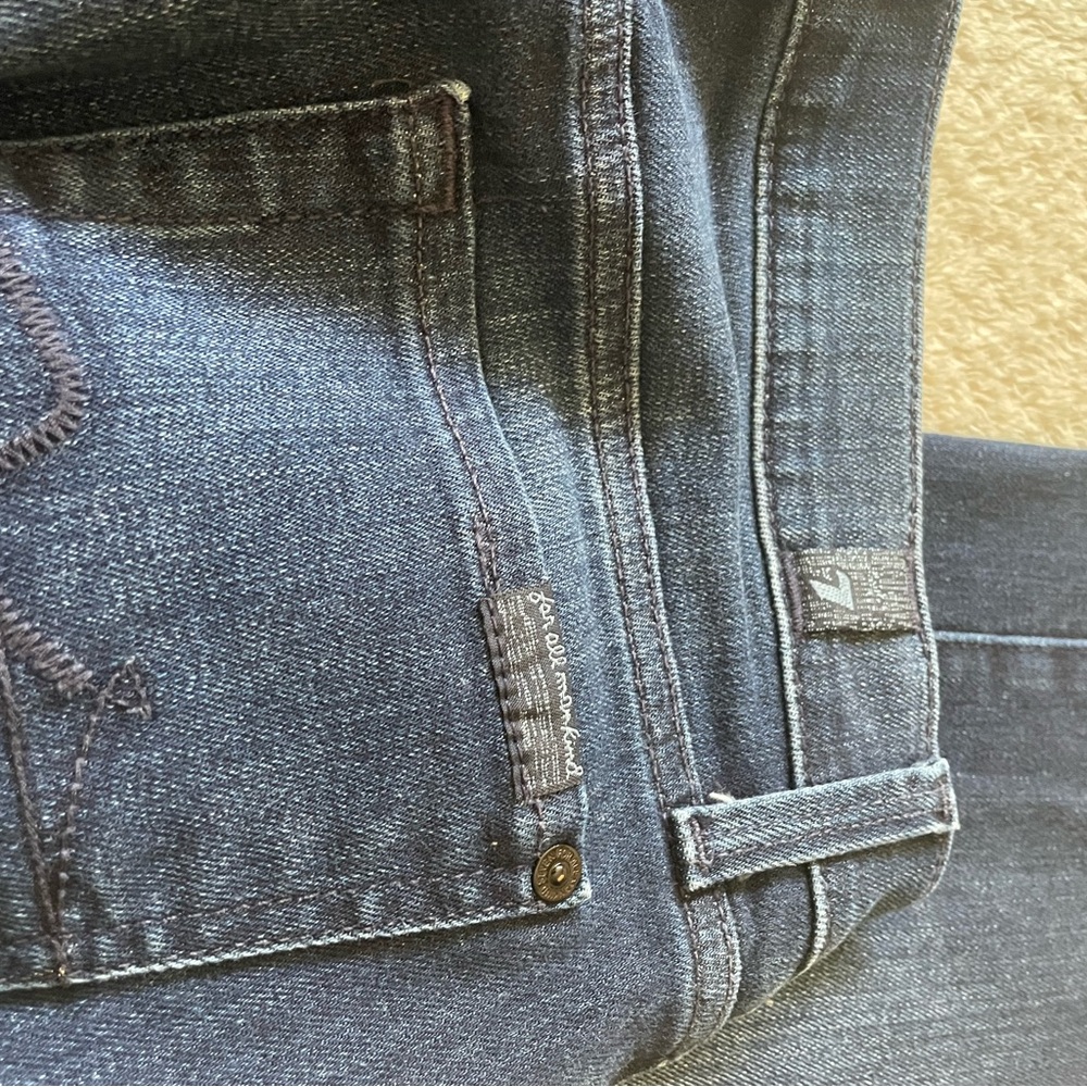 • classic 7 for all mankind straight leg CALIE jeans • - Picture 4 of 9